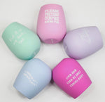 Good Things Come Silicone Wine Cup