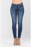 24W ONLY Judy Blue Mid Wash Skinny Jeans