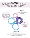 Lavender Crush Hair Coils