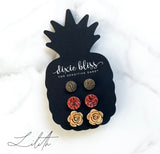 Lilith - Dixie Bliss - Trio Stud Earring Set