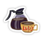 Luke's Coffee Sticker