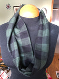 Buffalo Check Flannel Infinity Scarves