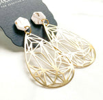 Kaleidoscope of Gold - Dixie Bliss - Dangle Earring