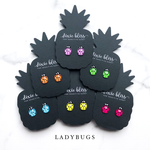 Ladybugs - Dixie Bliss - Single Stud Earrings