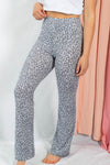 1X & 3X ONLY Snow Leopard Yoga Pants Reg & Plus Size