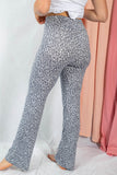 1X & 3X ONLY Snow Leopard Yoga Pants Reg & Plus Size