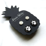 Power Paws - Dixie Bliss - Duo Stud Earring Set